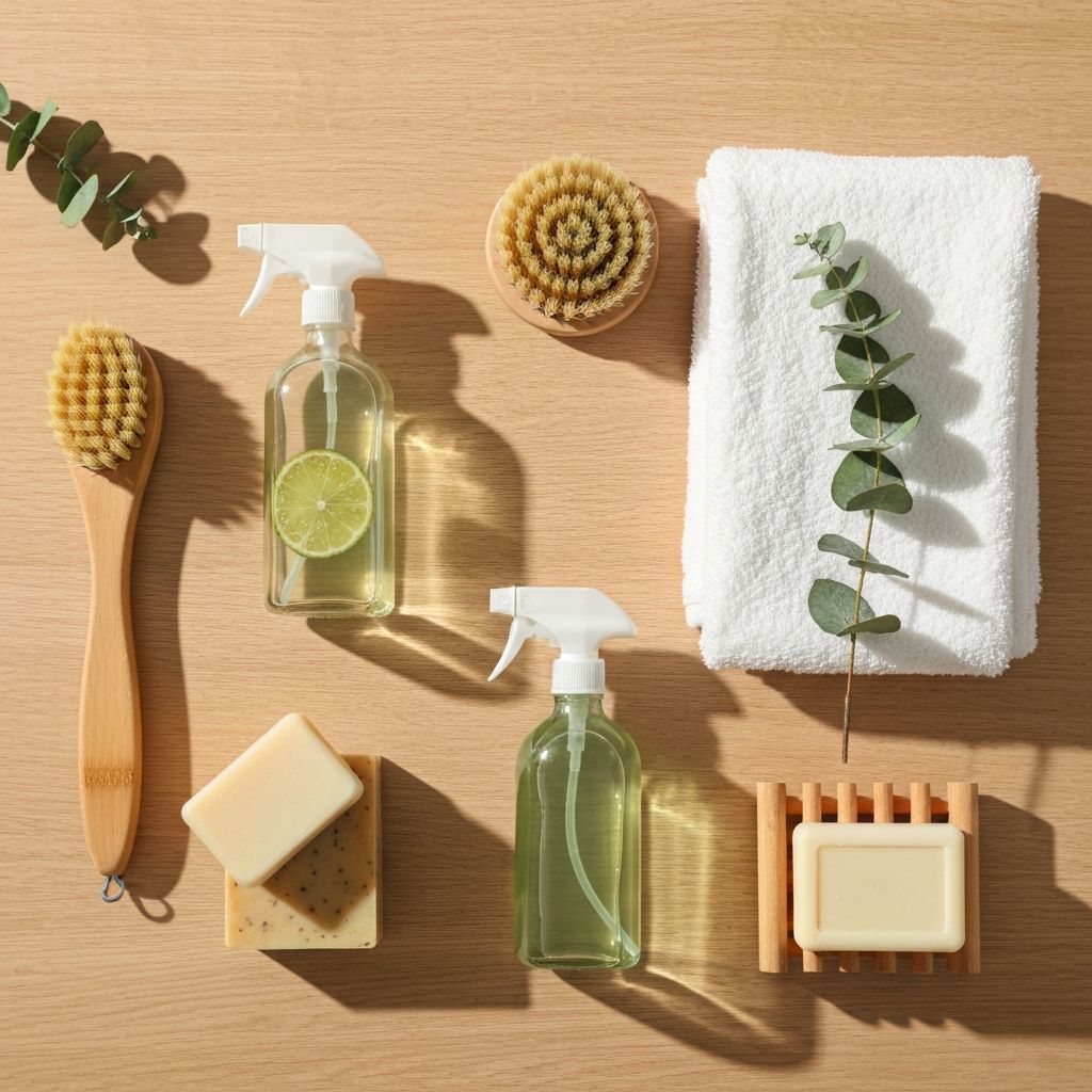 Natural eco-friendly cleaning products